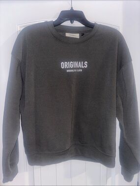 Women’s Brooklyn Cloth Crewneck Sweatshirt - Dark Olive